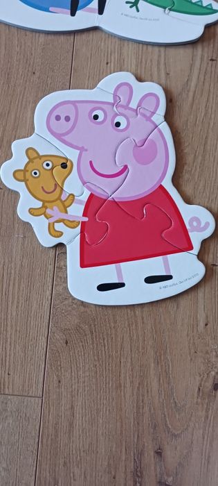 Puzzle Świnka Peppa + gratis