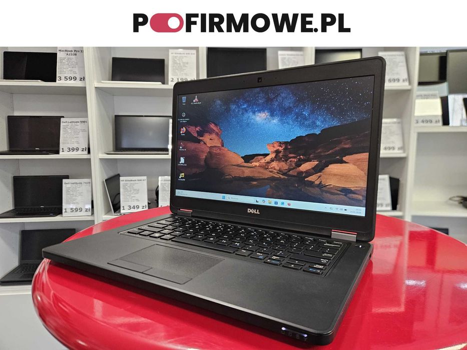 Dell Latitude E5450 14" i5 16GB 256SSD Win11 Faktura Gwarancja Klasa A