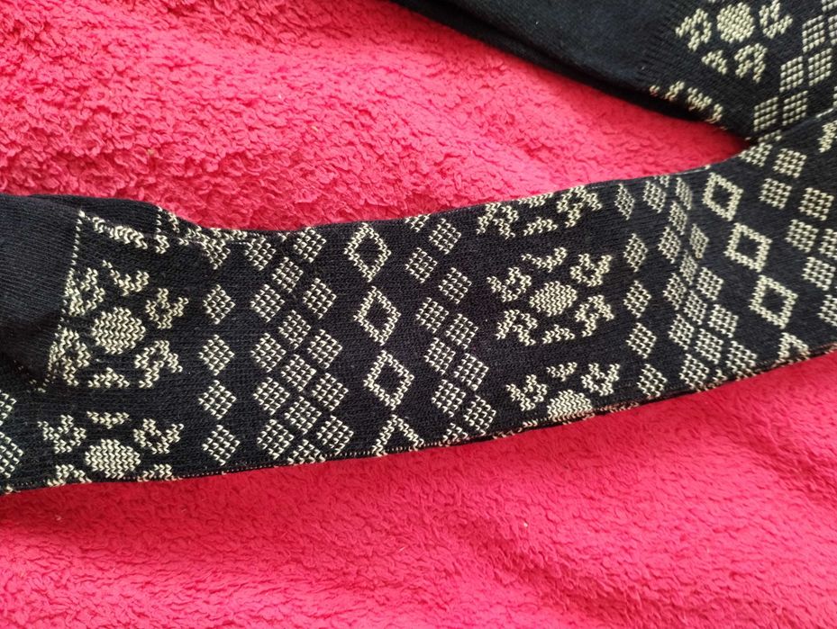 Jak nowe 140/146 rajstopy grubsze, Święta