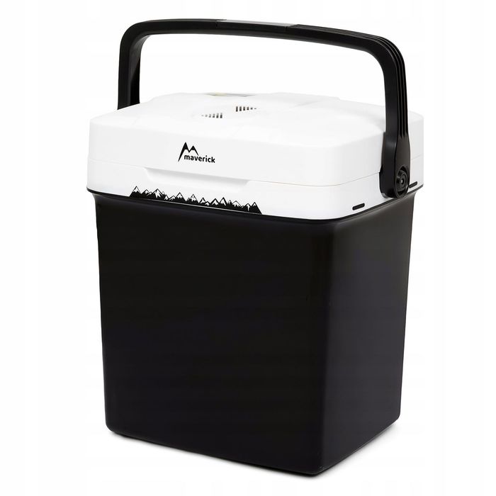 lodówka turystyczna 30l samochod. 12/240v agregat fun. grzania usb lcd