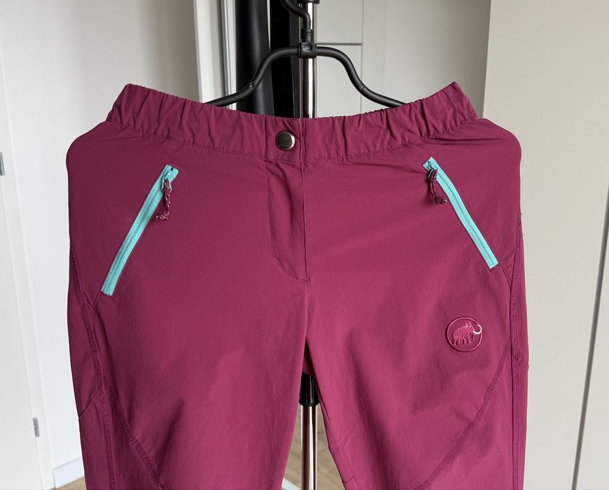 Damskie spodnie trekkingowe  MAMMUT Togira Softshell Szybkoschnące 34