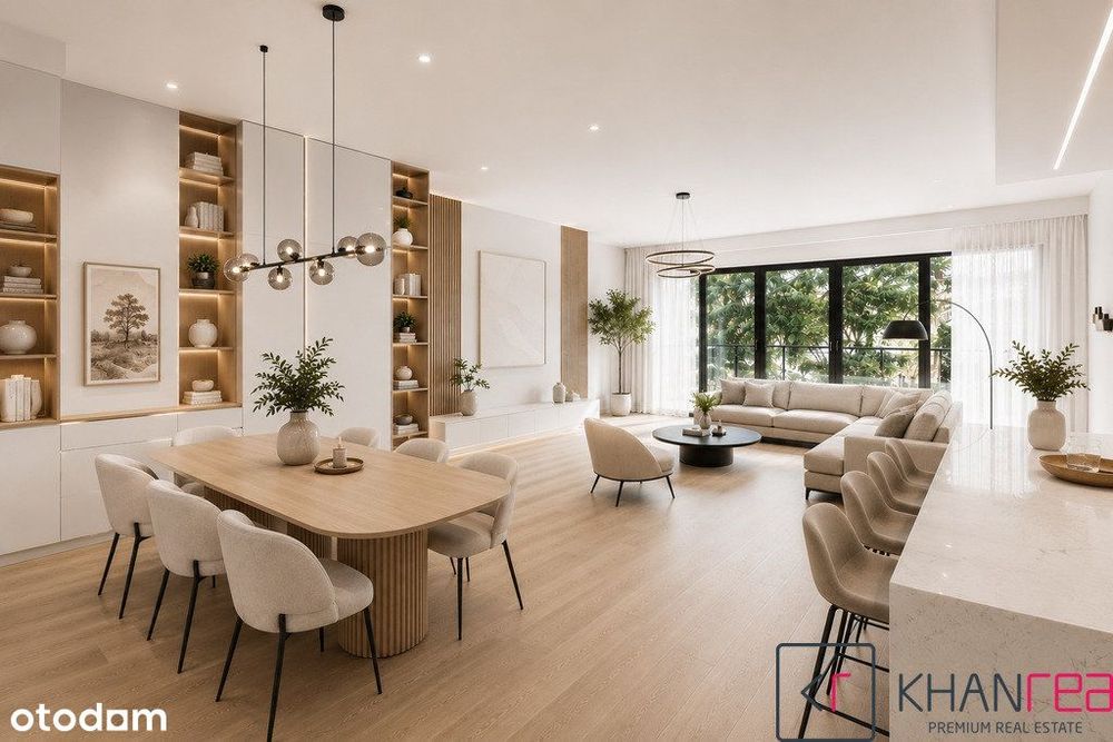 Apartament 148 m² przy Łazienkach |Mokotów|2 msca