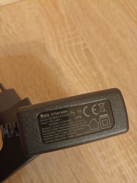 Блок питания, блок живлення, адаптер 12В 1А, 0,5А