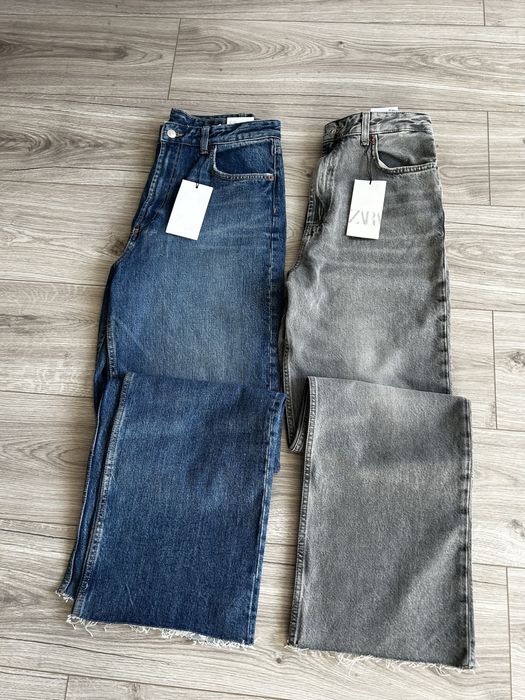 Джинси ZARA wide leg великі розміри