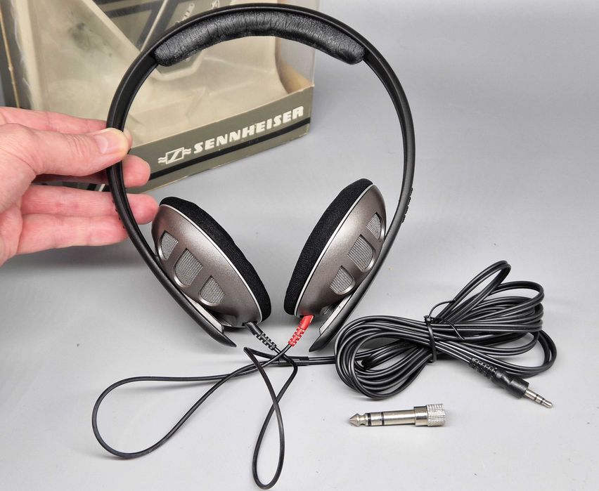 Słuchawki kolekcjonerskie SENNHEISER HD-480 Germany lata'80 Nowe pady