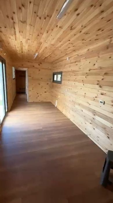 Casa movel em semitrailer “tiny home”