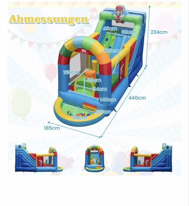 Zamek dmuchany  wynajem