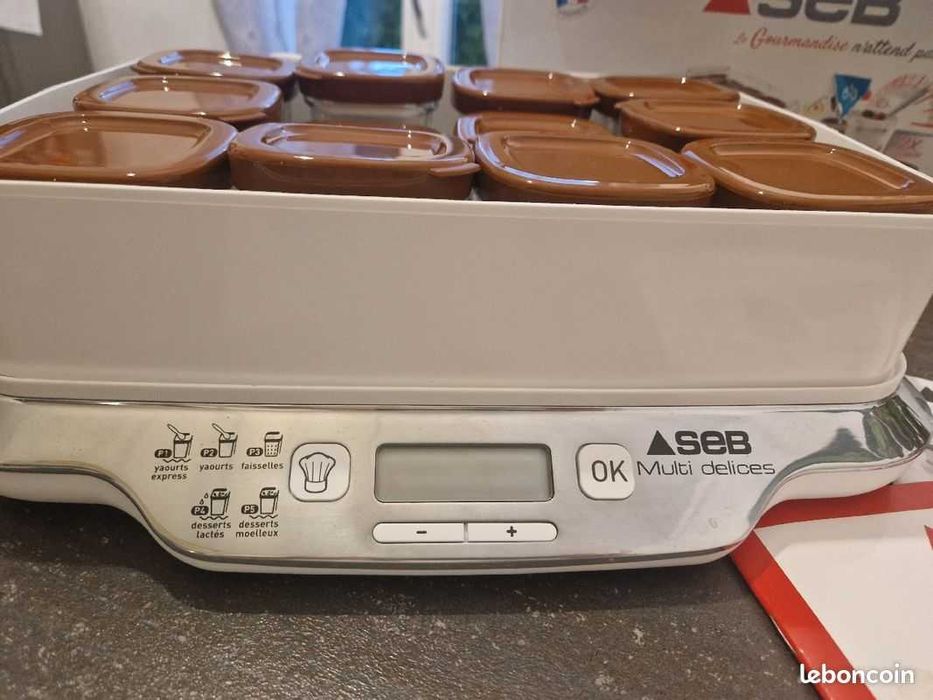 Iogurteira SEB Multi Délices Express NOVA nunca aberta