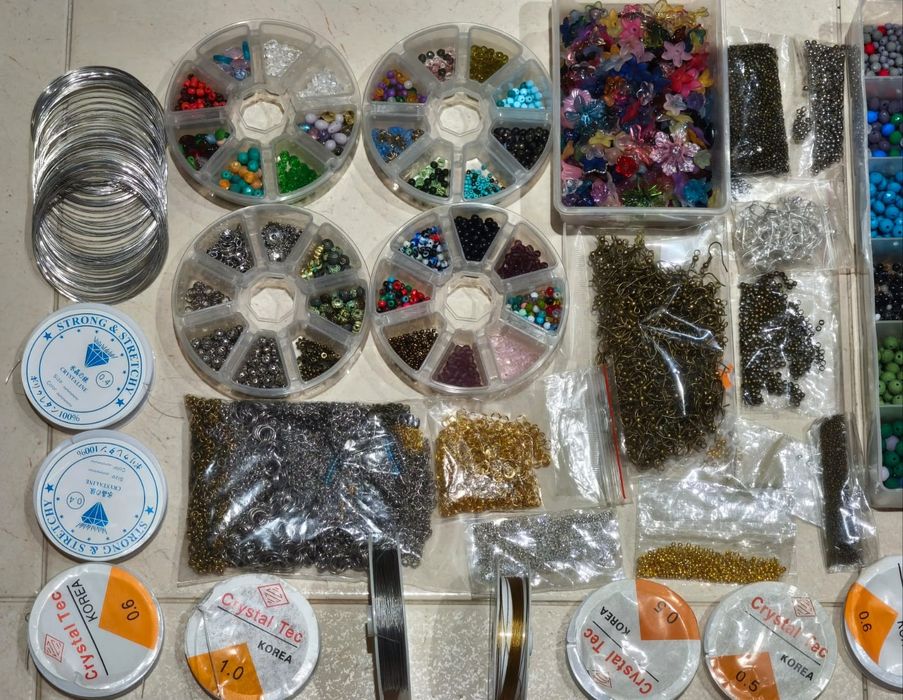 Muito Material para Bijuteria