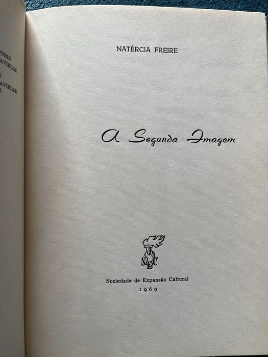 A Segunda Imagem, Natércia Freire (1.ª Edição)