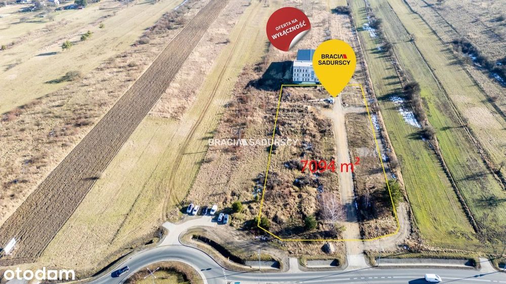 Działka komercyjna przy A4 pod stacje paliw