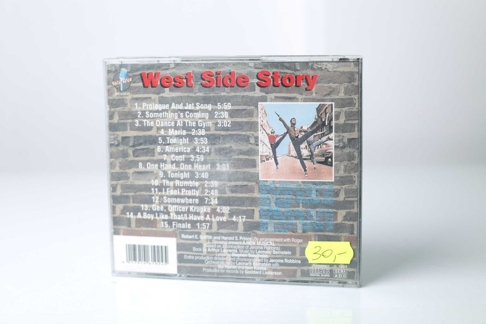 (C) CD West Side Story Leonard Bernstein soundtrack