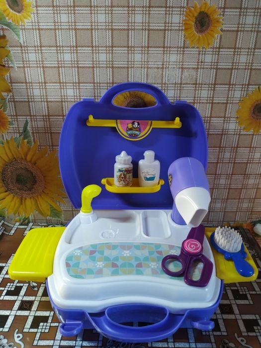 Детский набор грумера с чемоданчиком.