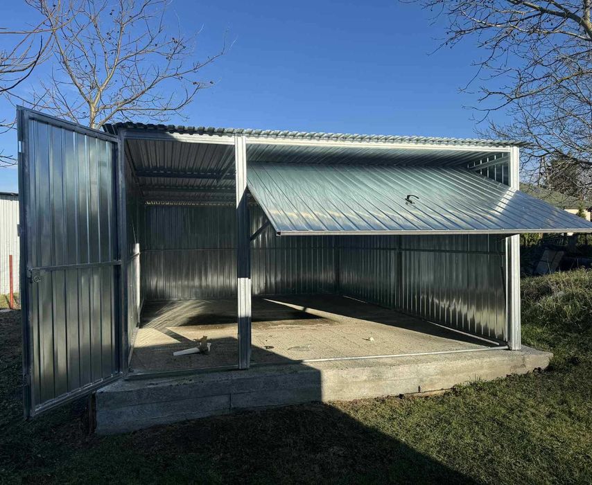 Garaż blaszany 3x5 I gatunek WADOWICE Transport i Montaż GRATIS