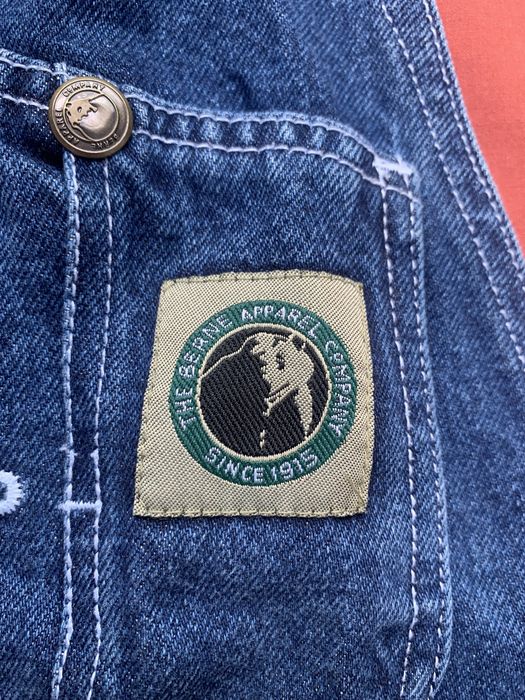 Berne Apparel комбинезон джинсовый мужской винтаж