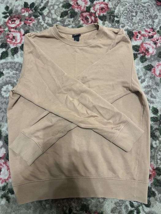 Свитшот H&M. Бежевого цвета