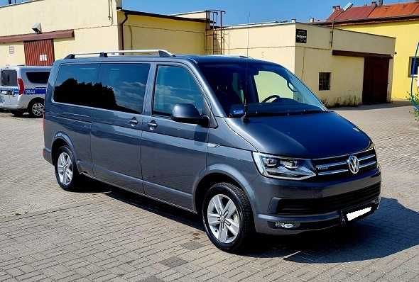 VW Multivan LONG 18r 204KM 2.0 BiTDI Highline 4x4 Bi Xenon radar NAVI