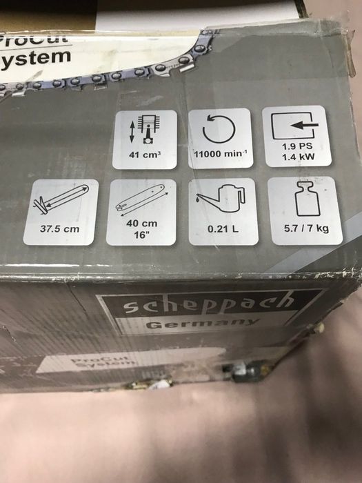 Продам бензопилу Scheppach СSH 46