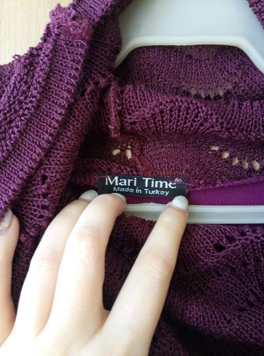 трикотажное платье-туника