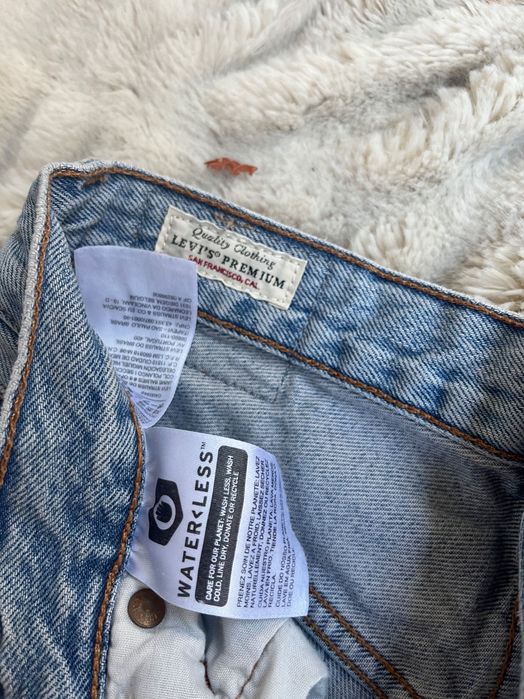 calções de ganga da Levi’s curtos