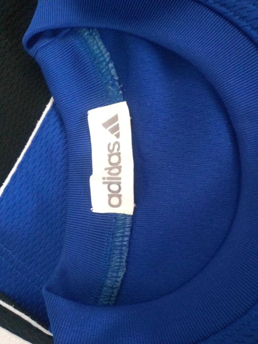 koszulka adidas sportowa niebieska