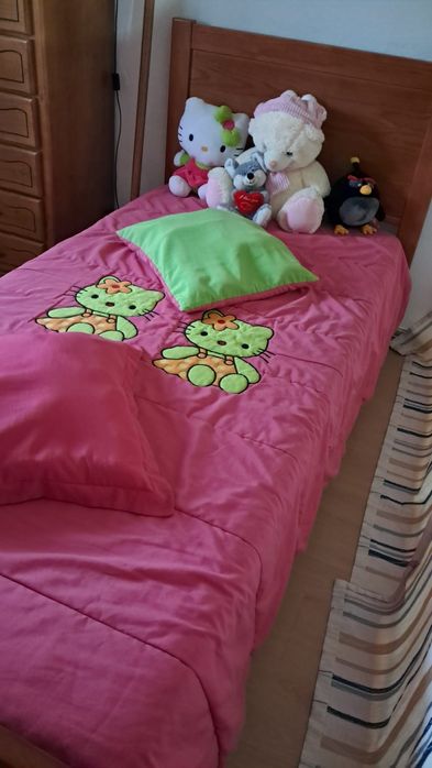 Cama solteiro c/ gaveta