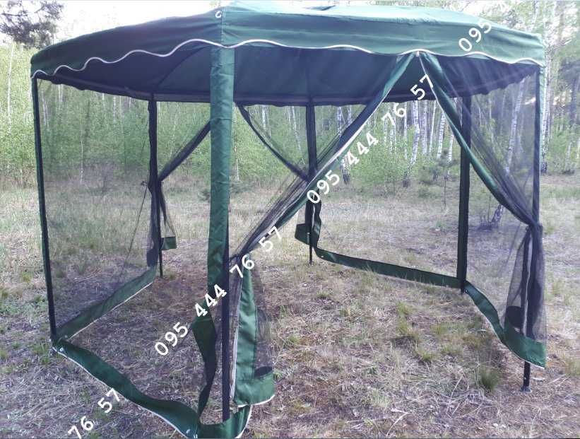 Пасіка, садова альтанка з сіткою, павільйон садовий