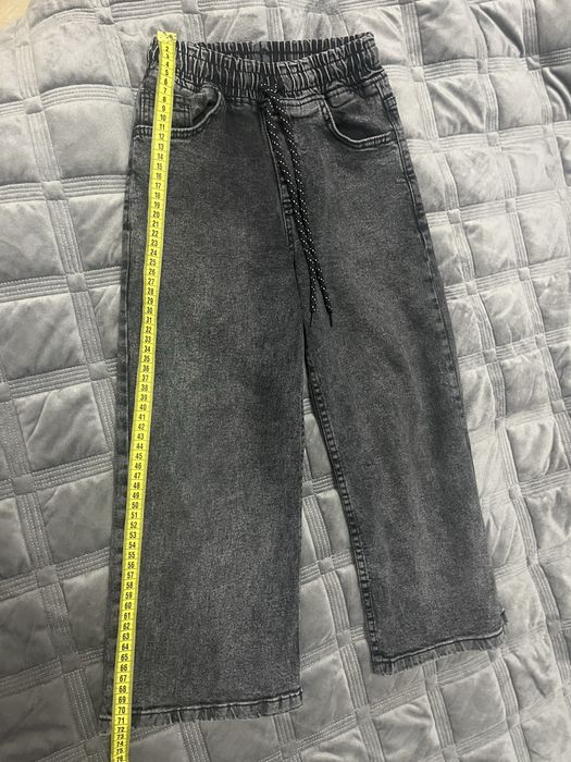 Джинси джинсові штани 116 см палаццо широкі джинси вживані