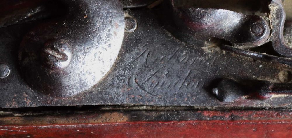 Pistola de pederneira com cano boca de sino, de RICHARDS, London, rara