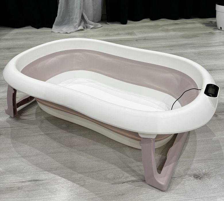 Продам складную ванночку с встроенным термометром!