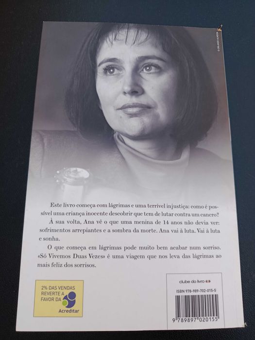 Livro "Só Vivemos Duas Vezes", Ana Martins Silva