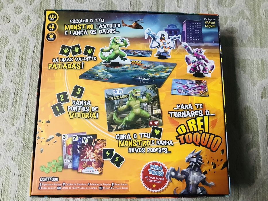 O REI DE TÓQUIO  jogo de tabuleiro