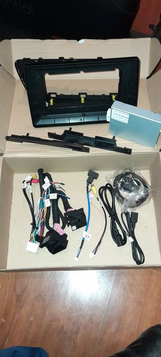Cabos Audi Q3 Q5 RCA Canbus Fichas Completas Antena GPS usb Moldura...