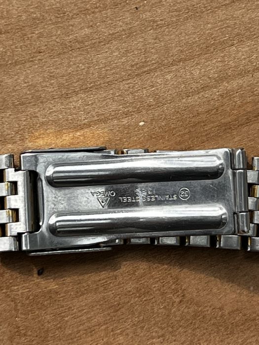 Omega oryginalna bransoleta 1383 i końcowe ogniwa 787