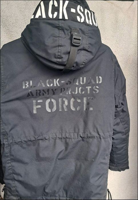 Black Squad S куртка на подростка