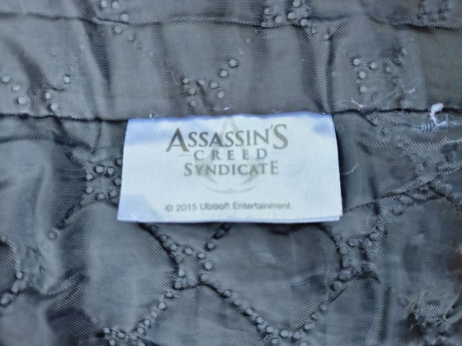 Assassin's Creed bluza kurtka płaszcz czarna kaptur S