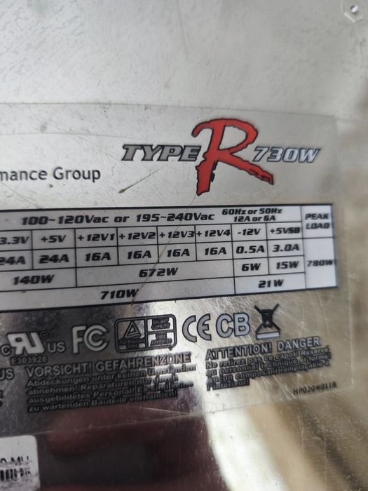 Ігровий пк. ASUS P8P67 intel i5-3570 3.40GHz відео MSI GTX 1060 3Gb.