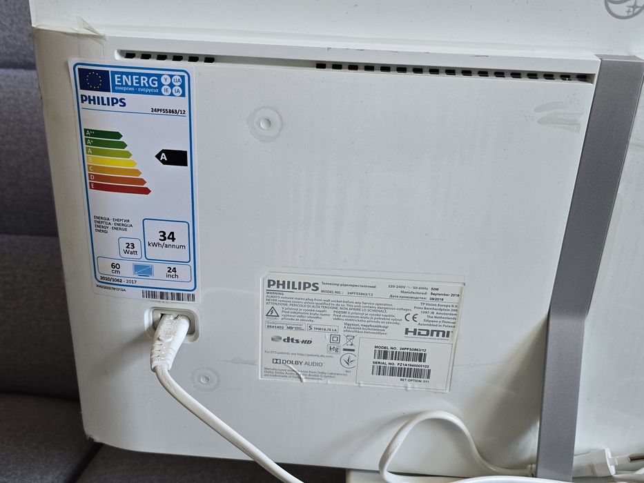 Telewizor Smart Philips Full HD 24 cale.