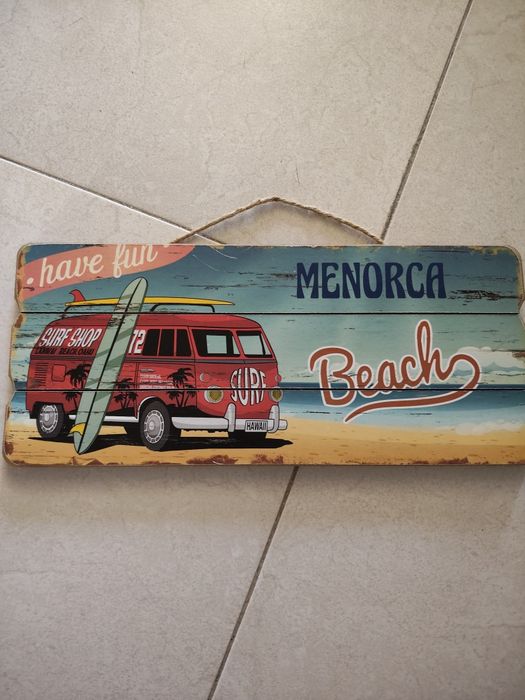 Placas decorativas Menorca e Amesterdão.