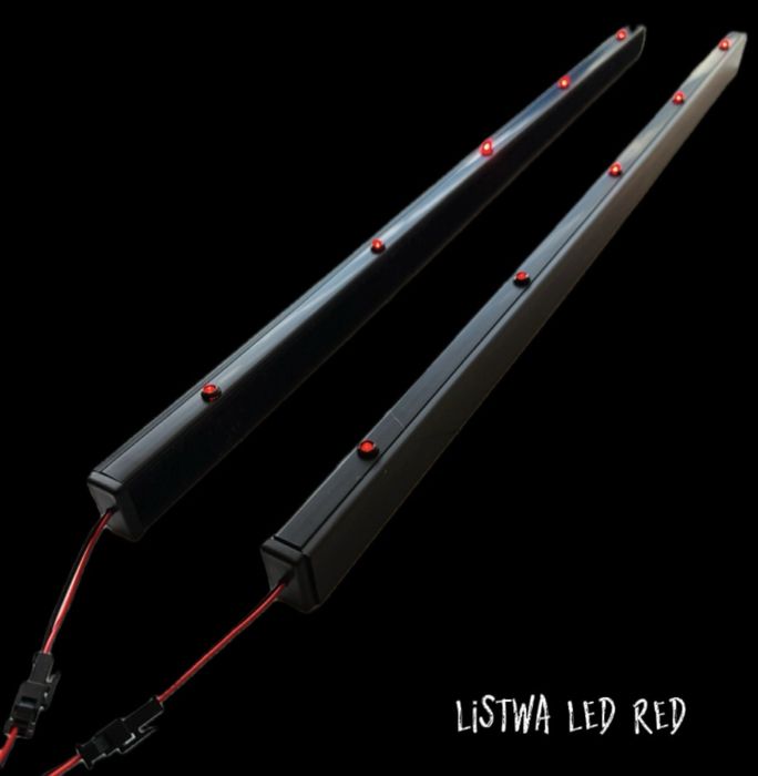 Listwa led RED Volvo Areo FH4/ FH5 (slupek drzwi )