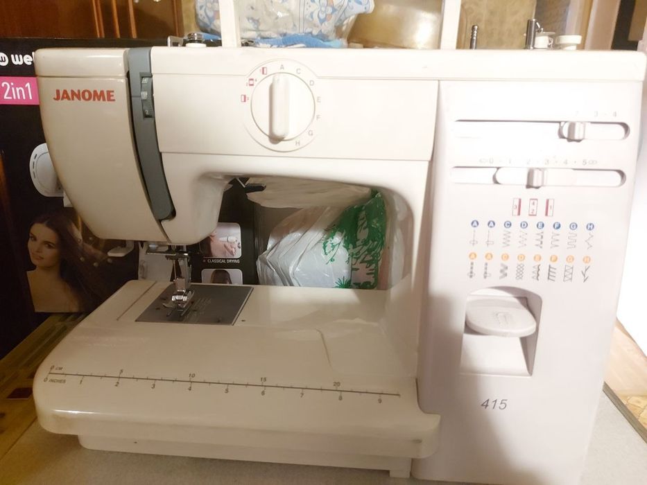 Janome 415 швейна машинка