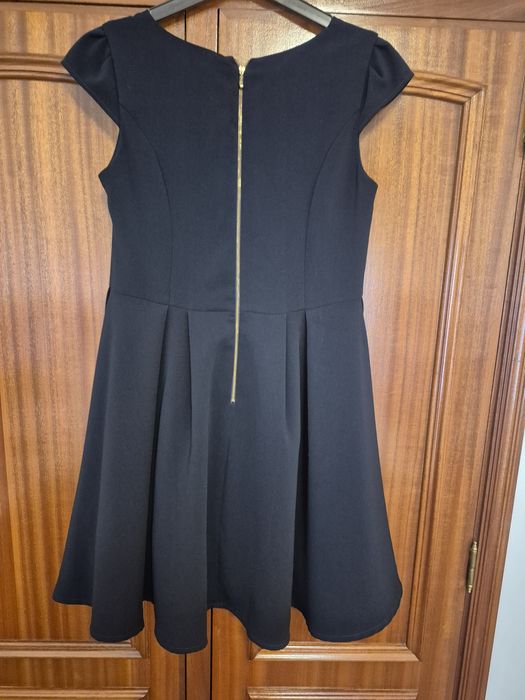 Vestido azul escuro da Lanidor .