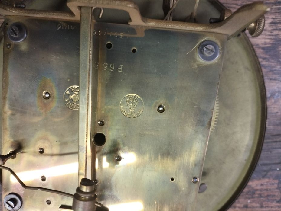 Stary zegar linkowy Gustav Becker