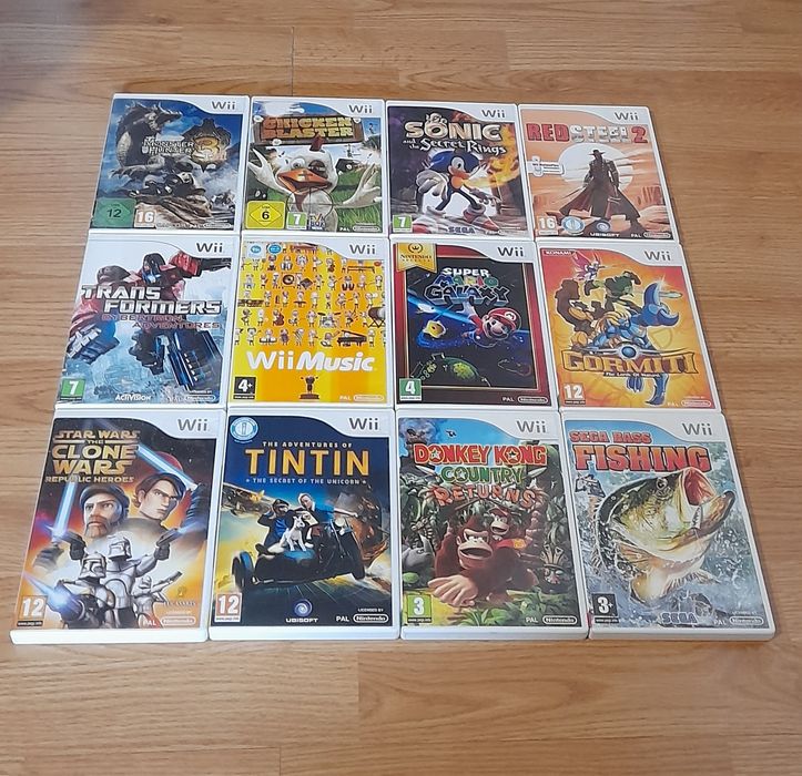 PROMOÇÃO - Jogos Wii Nintendo Wii (Originais/Testados Wii/Wii U)