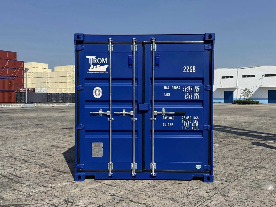 Contentor Marítimo 20' (Pés) HC - 6m - 15m2 | One Way e Usados - TROM Containers