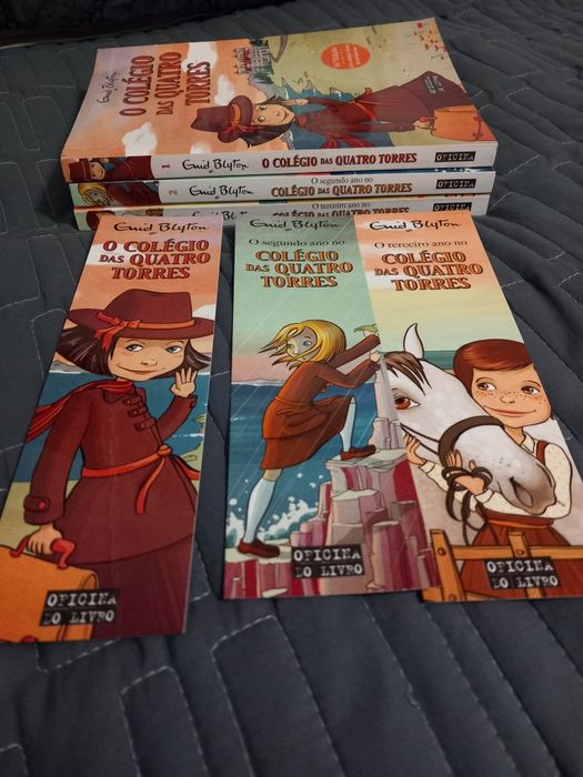 Livros O Colégio das Quatro Torres de Enid Blyton