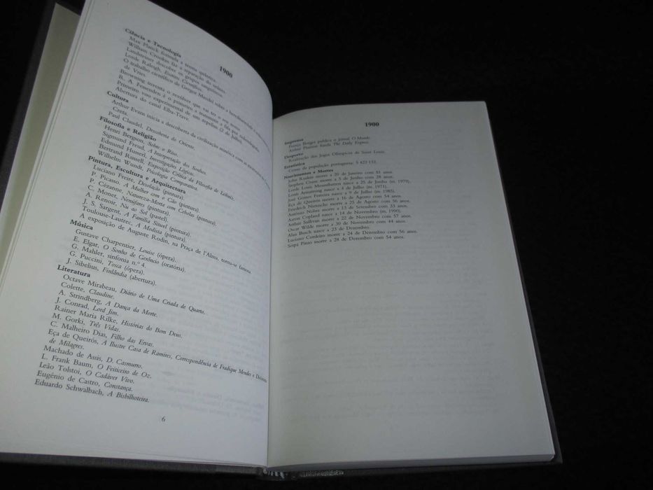 Livro Cronologia do Século XX Neville Williams