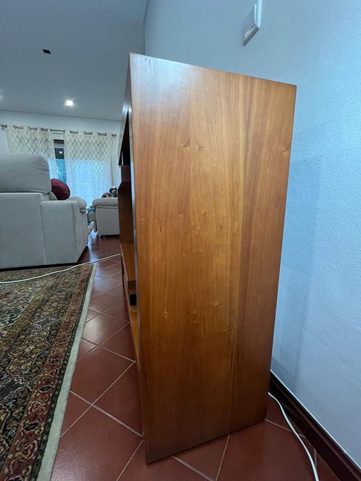 Móvel consola em cerejeira e wengue