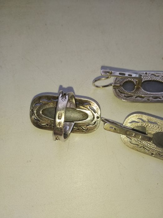 Серебряный набор 925 пробы