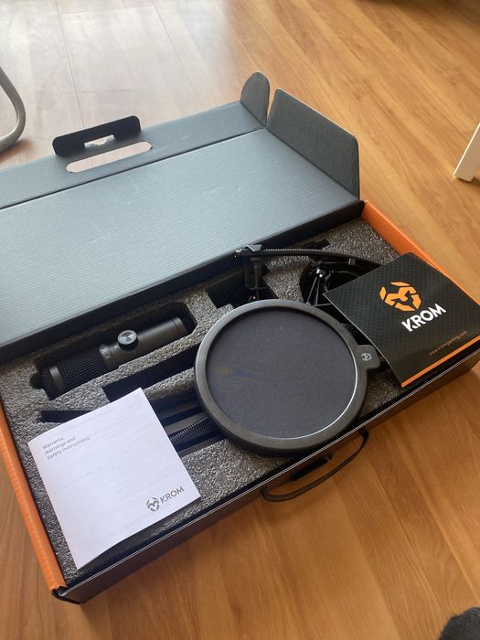 Microfone krom capsule